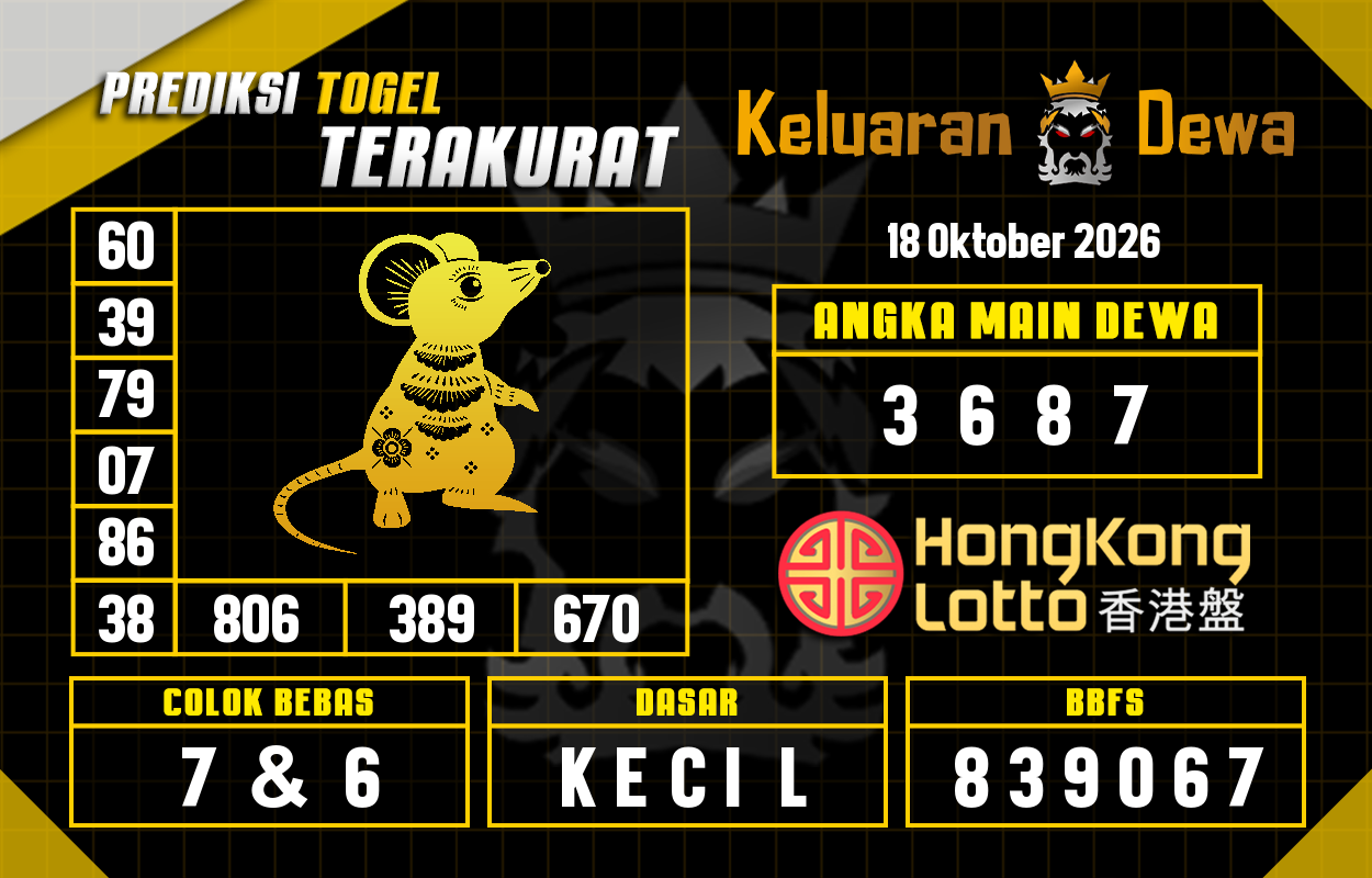 Gambar Teka-Teki Syair Hongkong Lengkap - Dewa Lotto