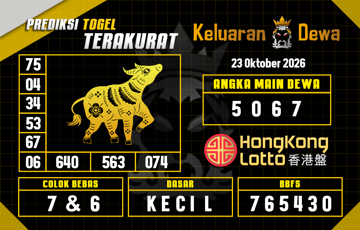 Gambar Teka-Teki Syair Hongkong Lengkap - Dewa Lotto