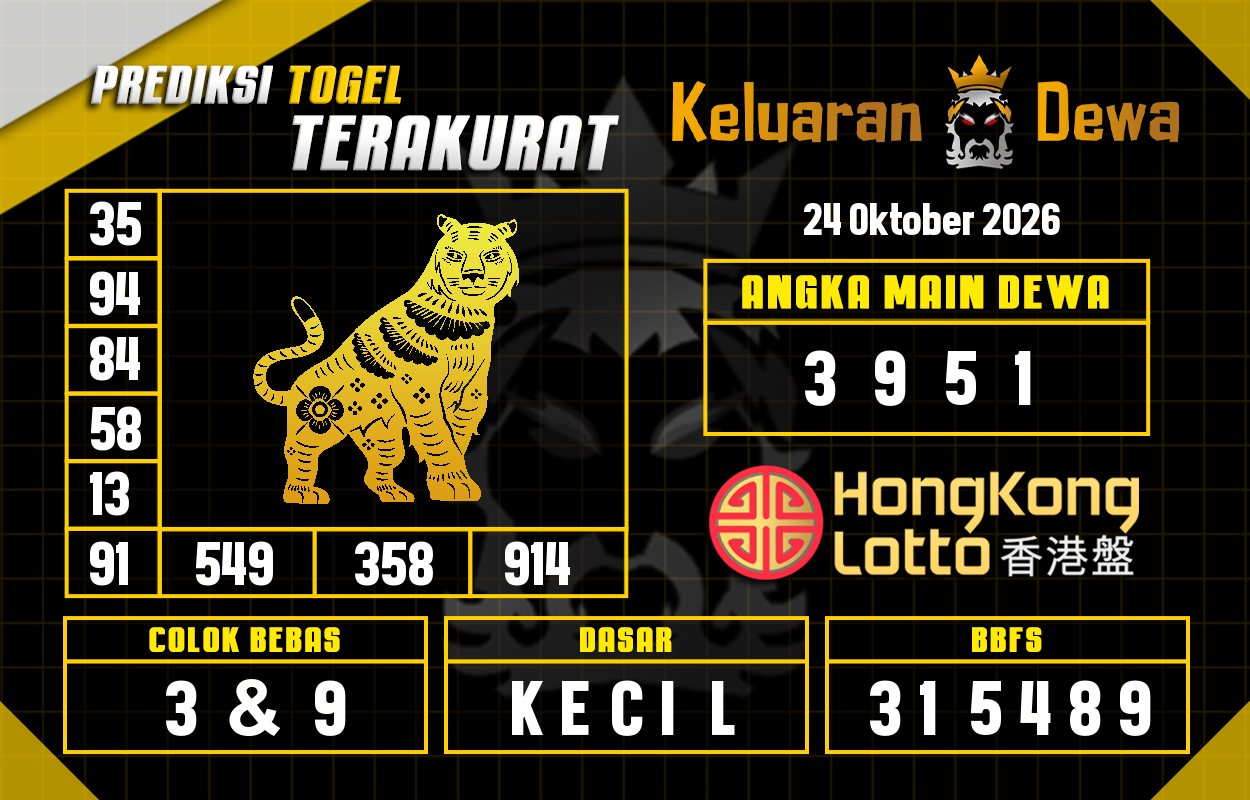 Gambar Teka-Teki Syair Hongkong Lengkap - Dewa Lotto