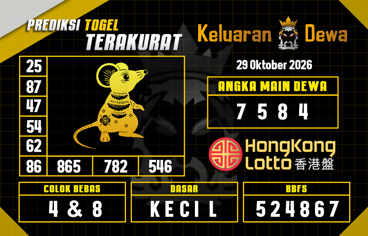 Gambar Teka-Teki Syair Hongkong Lengkap - Dewa Lotto