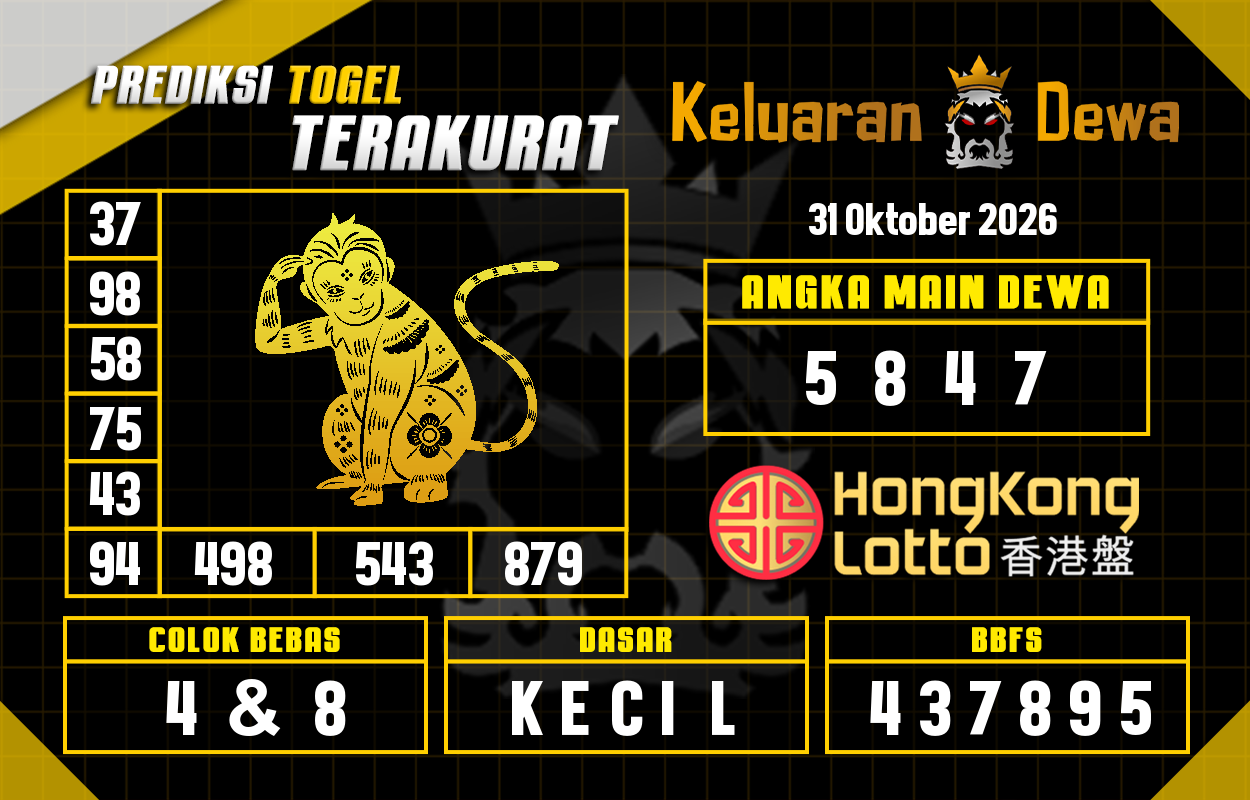 Gambar Teka-Teki Syair Hongkong Lengkap - Dewa Lotto